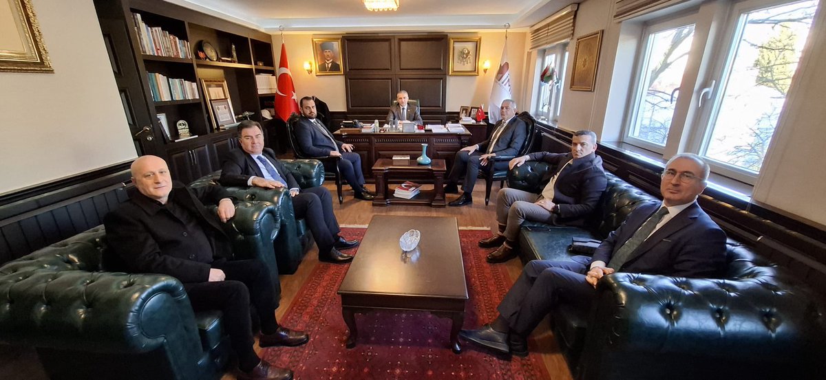 İMKON Nezaket ziyaretinde bulunan  Kuzey Kıbrıs Türk cumhuriyeti  Cumhurbaşkanlığı Müsteşarı   Sayın Okan DONANGİL ve heyeti ile K.K.T.C yatırım fırsatları hakkında faydalı  istişarelerde bulunduk.